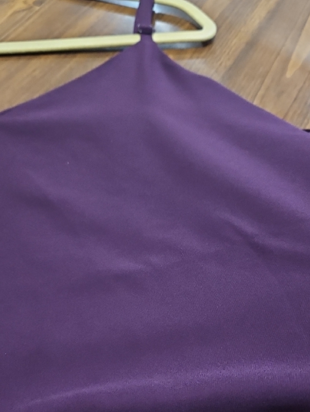 torrid Purple Layered V-Neck Tank Top - Picture 5 of 7